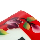 Фоторамка стекло "Летние цветы" изогнутая, 10х15 см - Фото 2