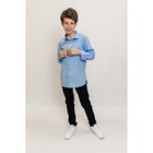 Сорочка верхняя для мальчиков Isee, рост 170-176 см, цвет голубой - фото 27811867