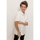 Сорочка верхняя для мальчиков Isee, рост 110-116 см, цвет белый - Фото 11