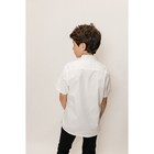 Сорочка верхняя для мальчиков Isee, рост 110-116 см, цвет белый - Фото 13