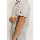 Сорочка верхняя для мальчиков Isee, рост 134-140 см, цвет серый - Фото 4