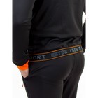 Костюм спортивный мужской Isee, размер 46, цвет чёрный - Фото 7