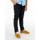 Брюки для мальчиков Isee, рост 164-170 см, цвет чёрный - фото 27811923