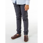 Брюки для мальчиков Isee, рост 134-140 см, цвет серый - фото 27811945