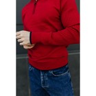 Джемпер мужской Isee, размер 50, цвет красный - Фото 15
