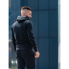 Костюм спортивный мужской Isee, размер 46, цвет чёрный - Фото 10