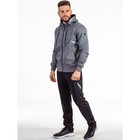 Костюм спортивный мужской Isee, размер 46, цвет серый - Фото 6