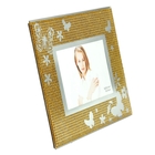 Фоторамка стекло "Золотой блеск" зеркальная, со стразами, 10х15 см - Фото 4