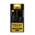 Переходник Cablexpert A-HDMI-VGA-04, HDMI - VGA, черный - фото 9634629