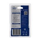 Адаптер Wi-Fi Gembird WNP-UA-010, 150 Mbps, USB, антенна, чёрный - фото 9634637