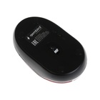 Мышь Gembird MUSW-605, беспроводная, оптическая, 1200 dpi, 2хAAA, USB, красная - фото 9634642