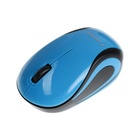 Мышь Gembird MUSW-620, беспроводная, оптическая, 1200 dpi, 1хAAA, USB, синяя - фото 9634669