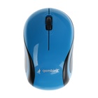 Мышь Gembird MUSW-620, беспроводная, оптическая, 1200 dpi, 1хAAA, USB, синяя - фото 9634670