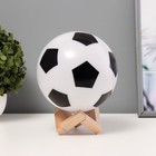 Ночник "Футбольный мяч" LED 3Вт USB АКБ белый 15х15х19 см - Фото 1