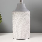 Настольная лампа «Лаура» Е14 40 Вт бело-серый 22×22×39 см - Фото 4