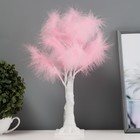 Ночник «Перья» LED розовый 17×18×35 см - Фото 3