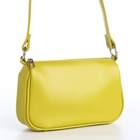 Сумка женская кросс-боди на молнии, 22.5×7×13.5 см, зелёная - Фото 5