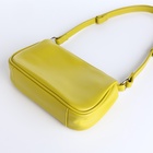 Сумка женская кросс-боди на молнии, 22.5×7×13.5 см, зелёная - Фото 8