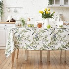 Скатерть Этель «Готовь с душой», 149×180 см, 100% хлопок, саржа 190 г/м² - Фото 1