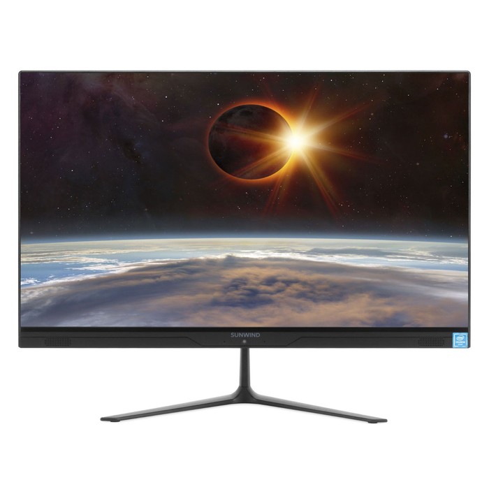 Моноблок SunWind Action AiO 23i, 23.8", IPS, N5030,8 Гб, SSD 256 Гб, UHD 605, Win11, чёрный - фото 51547961