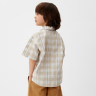 Рубашка для мальчика KAFTAN "Клетка", размер 34 (122-128 - Фото 4