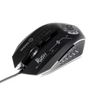 Мышь  Smartbuy RUSH Mission, игровая, проводная, оптическая, 3200 dpi, подсветка,USB,черная - Фото 2