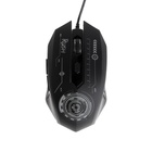 Мышь  Smartbuy RUSH Mission, игровая, проводная, оптическая, 3200 dpi, подсветка,USB,черная - Фото 3