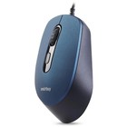 Мышь  Smartbuy ONE 265-B, игровая, проводная, оптическая, беззвучная, 2400 dpi, USB, синяя - Фото 4