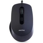 Мышь  Smartbuy ONE 265-K, игровая, проводная, оптическая, беззвучная, 2400 dpi, USB, черная - фото 321471724