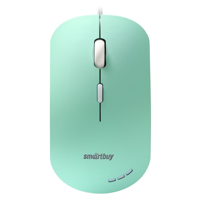 Мышь  Smartbuy 288,игровая,проводная,оптическая,беззвучная,подсветка,2400dpi,USB,зеленая
