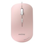 Мышь  Smartbuy 288,игровая,проводная,оптическая,беззвучная,подсветка,2400 dpi, USB, розовая - Фото 6