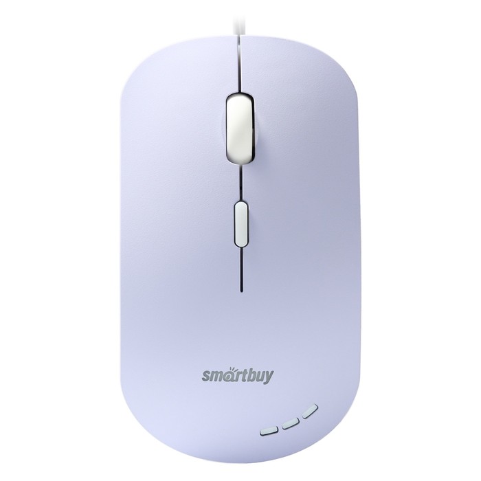 Мышь  Smartbuy 288,игровая,проводная,оптическая,беззвучная, подсветка, 2400 dpi, USB,фиолет.