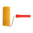Валик ЛОМ, "Сыр", поролон, 180 мм, рукоятка d=6 мм, D=80 мм - фото 25475266