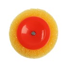 Валик ЛОМ, "Сыр", поролон, 180 мм, рукоятка d=6 мм, D=80 мм - фото 25475267