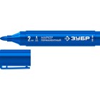 Маркер строительный ЗУБР МП-300 06322-7, перманентный, заостренный, 2 мм, синий - Фото 2