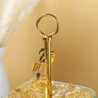 УЦЕНКА Подставка для десерта и фруктов 2 яруса d=29.17 см, h=43 см, золото - Фото 8