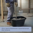Таз строительный, 120 л, прямоугольный, морозостойкий, ударопрочный, пластик - Фото 4