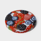 Крышка для консервирования Komfi «Калейдоскоп», ТО-82 мм, жесть, винтовая, лак, литография, фасовка 20 шт., разноцветная - Фото 4