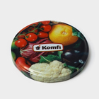 Крышка для консервирования Komfi «Овощи», ТО-82 мм, металл, лак, упаковка 20 шт - Фото 4