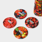 Крышка для консервирования Komfi «Ягоды и фрукты», ТО-82 мм, жесть, винтовая, лак, литография, фасовка 20 шт., разноцветная - Фото 3