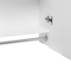 Шкаф для ванной комнаты со штангой, белый, 70 х 60 х 20 см - Фото 5