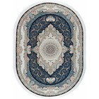 Ковёр овальный Mashad 1500 G144, размер 80x150 см, цвет d/ blue 10213491 - фото 309781101