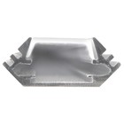 Алюминиевый профиль General, 10х24 мм, угловой, 2 м, матовый рассеиватель, аксессуары - фото 9635421