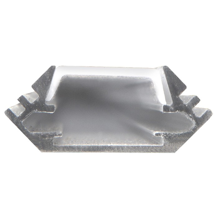 Алюминиевый профиль General, 10х24 мм, угловой, 2 м, матовый рассеиватель, аксессуары