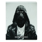 Тетрадь 48 листов в клетку на скрепке "Крутые псы", обложка мелованный картон, выборочный твин-лак, МИКС - фото 24553840