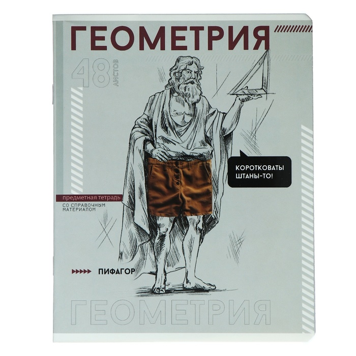 

Тетрадь предметная "Яркие детали", 48 листов в клетку "Геометрия", обложка мелованный картон, выборочный твин-лак, УФ-лак, блок офсет