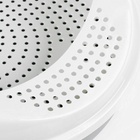 Лоток для кошек с сеткой и бортом «Космо» 51.9×37.8×21.3 см, серый - Фото 2