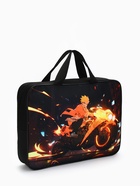 Папка для труда, А4, текстильная, 35×27×7 см «Аниме мото» - Фото 2