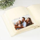 Фотоальбом на 200 фото "Свадебный" 10х15 см, кн. пер-т, иск-я кожа - фото 23918857