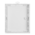 Люк ревизионный ERA Л2530Р, 268 х 318 мм, с ручкой и фланцем 246 х 296 мм, пластиковый - фото 23886448